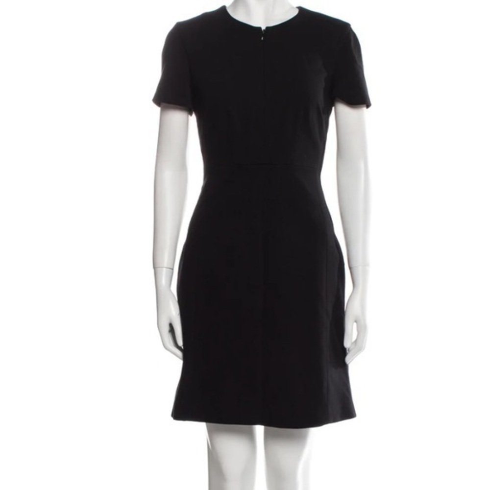 Diane von Furstenberg Zip Black Sheath Dress